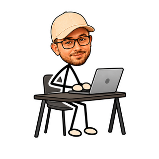 Seif at laptop